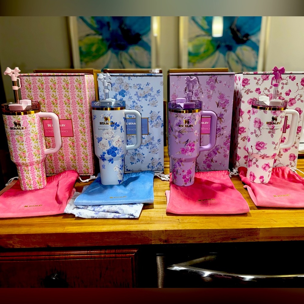Stanley Love Shack Tumbler set loveshackfancy